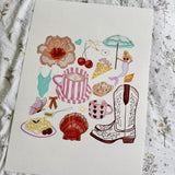 Peachy Postcards