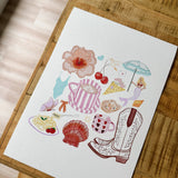 Peachy Postcards