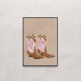 Country Boots - Dusty Pink