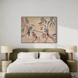 'A conversation at Sunrise' Canvas Print
