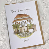 'Your New Home' Greeting Card