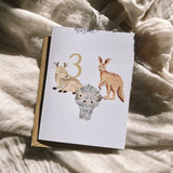 3 Bush Buddies Greeting Card