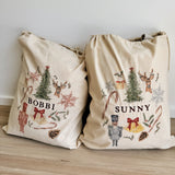 Personalised Santa Sack (Embroidered Name)