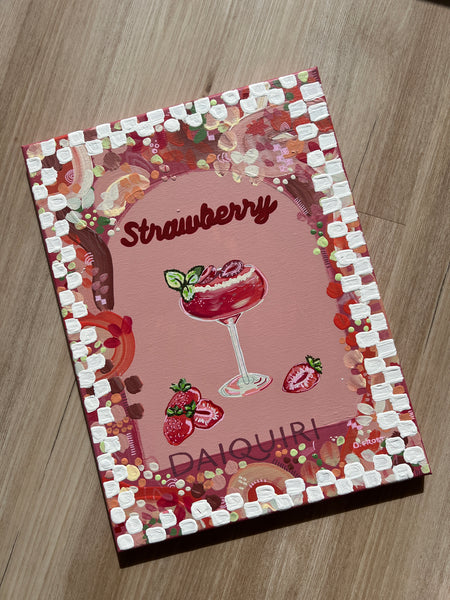 Strawberry Daiquiri - Original Painting