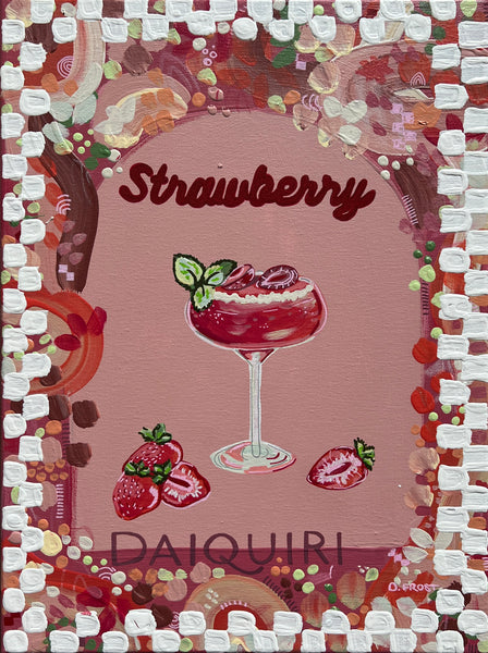 Strawberry Daiquiri - Original Painting