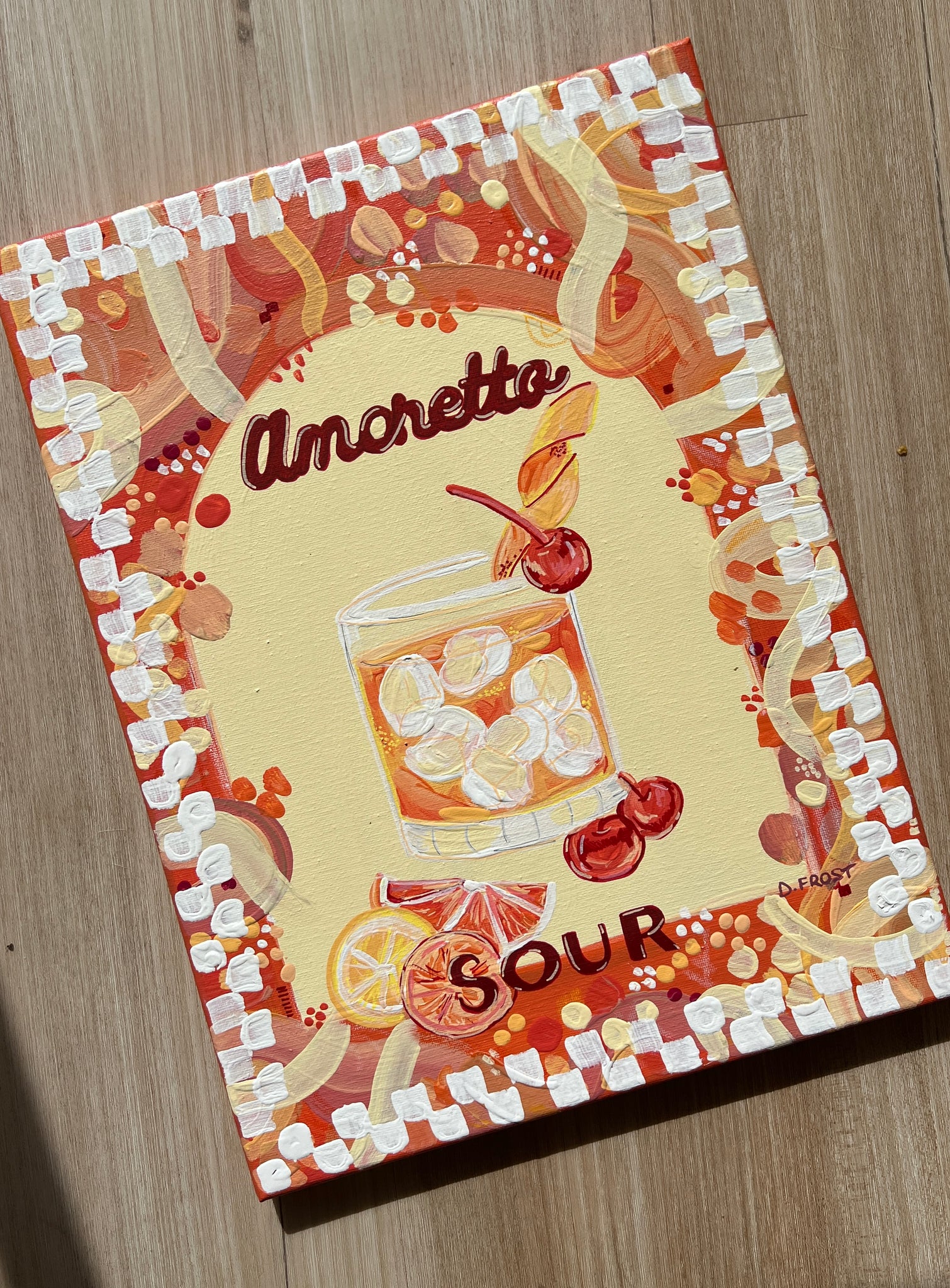 Amaretto Sour - Original Painting