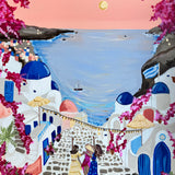 Santorini Canvas Prints
