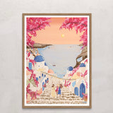 Santorini Fine Art Paper Print