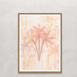 Palms at Sunset -Print