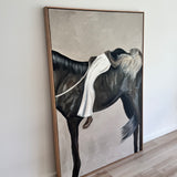 Girl on the horse- Canvas Print