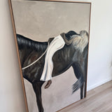 Girl on the horse- Canvas Print