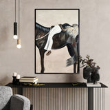 Girl on the horse Fine Art Print