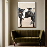 Girl on the horse Fine Art Print