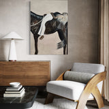 Girl on the horse- Canvas Print