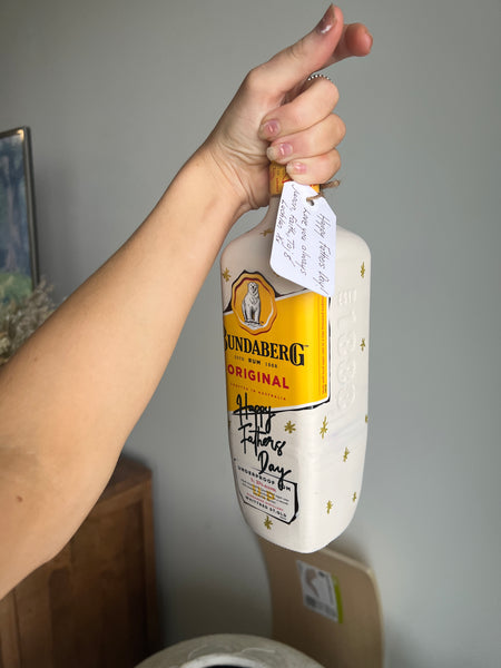 Bundaberg Rum- Custom Painted Bottle