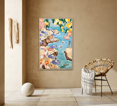 Positano Canvas Print