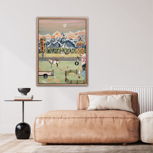 The West Canvas Print