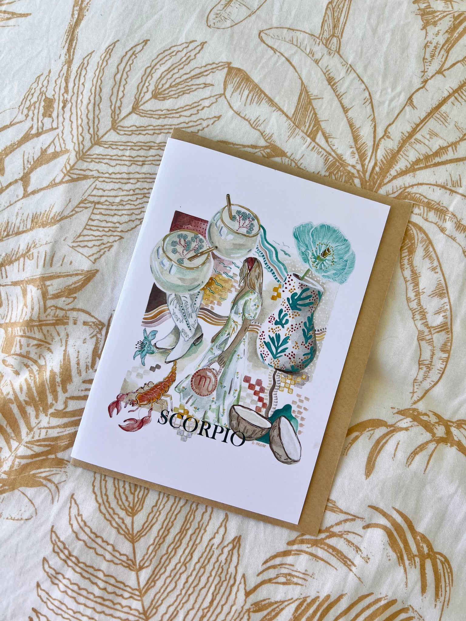 Scorpio Zodiac Greeting Cards