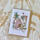 Pisces Zodiac Greeting Cards