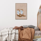 Country Boots - Dusty Blue