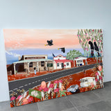 ' Just Passing through ' Canvas Prints