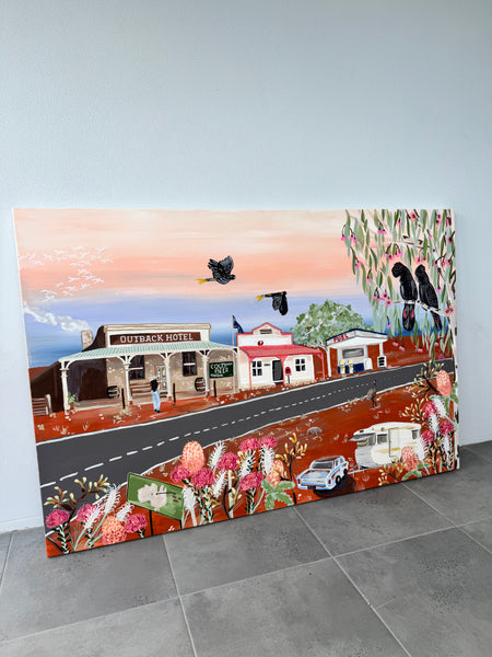 ' Just Passing through ' Canvas Prints