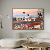 ' Just Passing through ' Canvas Prints