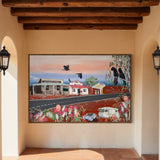 ' Just Passing through ' Canvas Prints