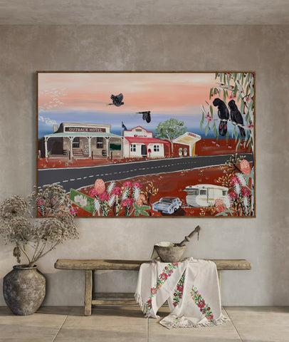 Just passing through ORIGINAL ARTWORK