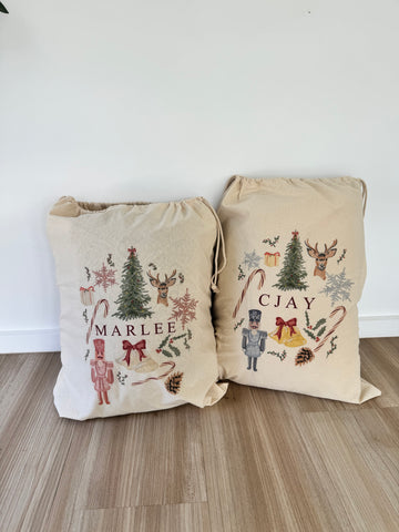 Personalised Santa Sack (Printed Name)