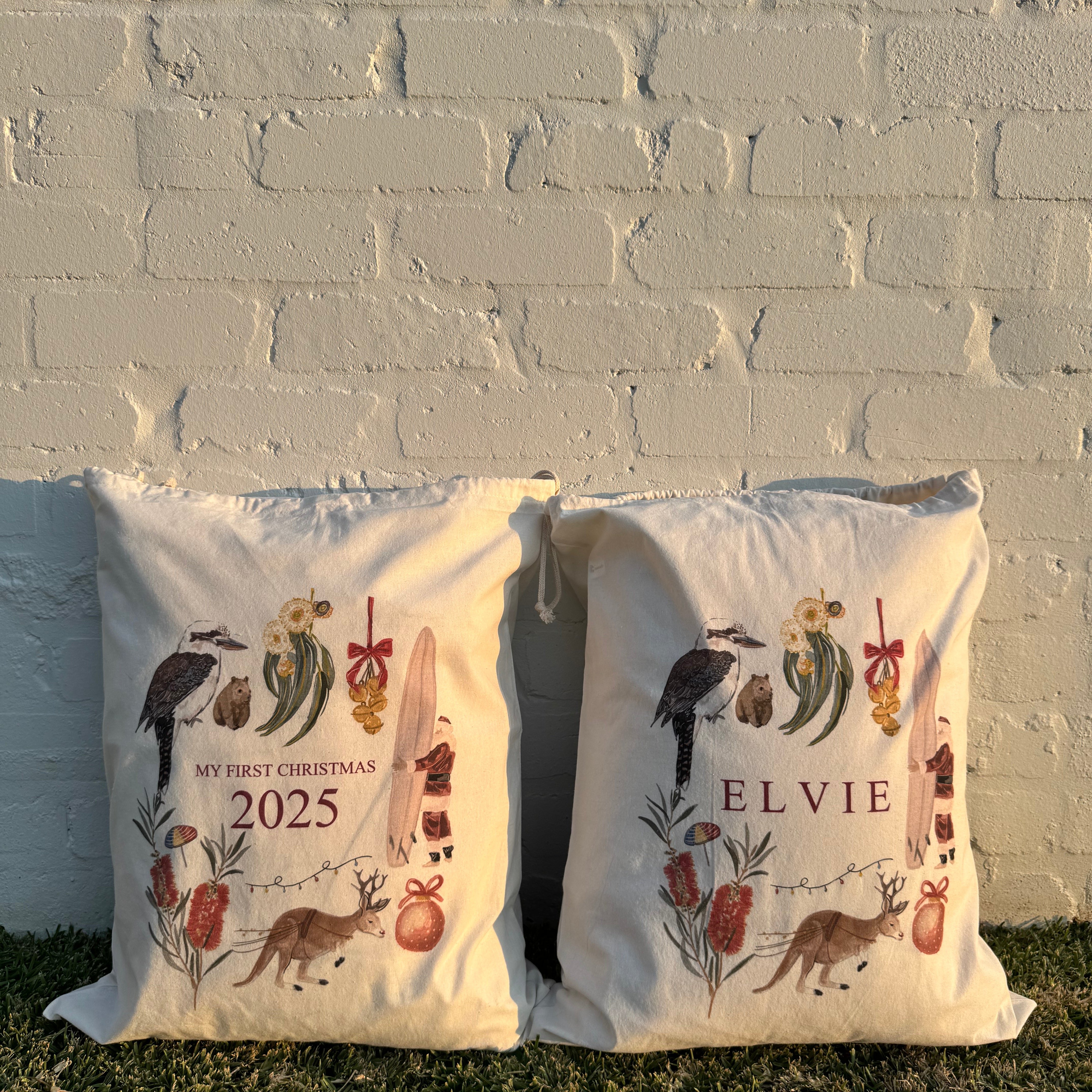 Personalised Santa Sack (Printed Name)