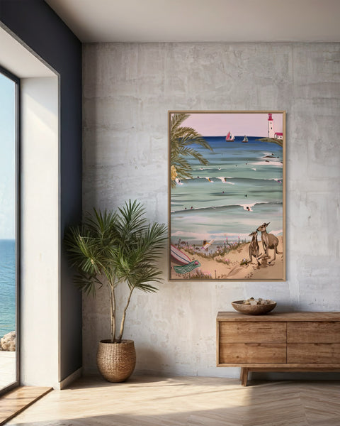 ' Skippy's Cove ' Canvas Prints