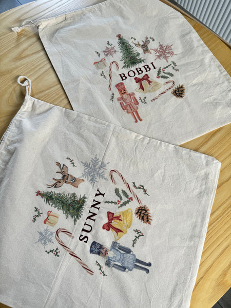 Personalised Santa Sack (Embroidered Name)