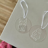 Personalised Pet Christmas Tree decorations