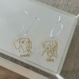 Personalised Pet Christmas Tree decorations