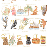 A is for Australia- Print