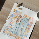 'Thank you Mum' - Print