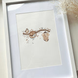 Baby Duck Original Water colour Painting