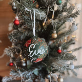 Traditional ( Red, Deep Green & Gold) - Bauble