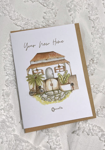 'Your New Home' Card